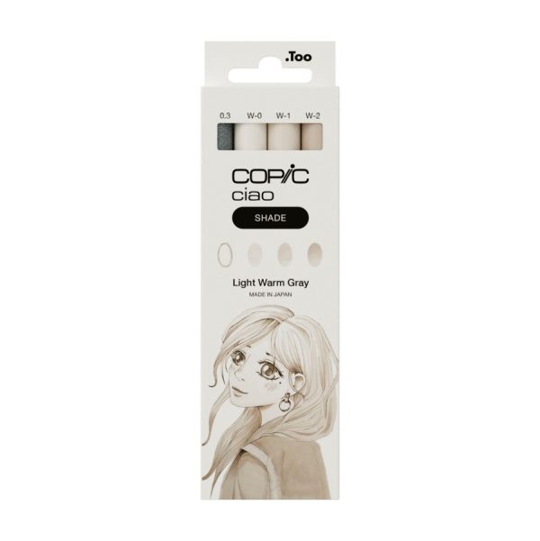 Ciao marker light warm gray palette set