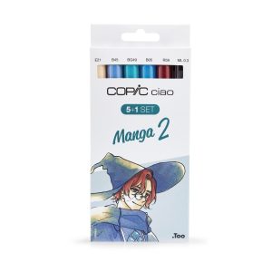Ciao Marker 5+1 manga colours set 2