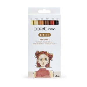 Ciao Marker 5+1 hair tone colours set 1