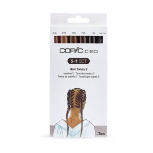 Ciao Marker 5+1 hair tone colours set 2