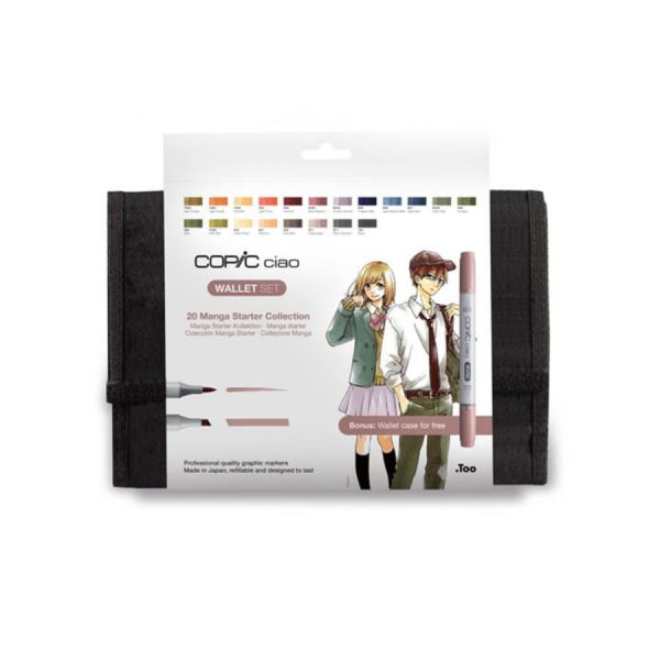 Manga starter collection colours set in wallet