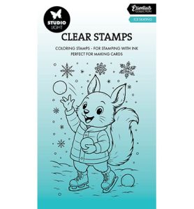 Stempel ijsschaatsen