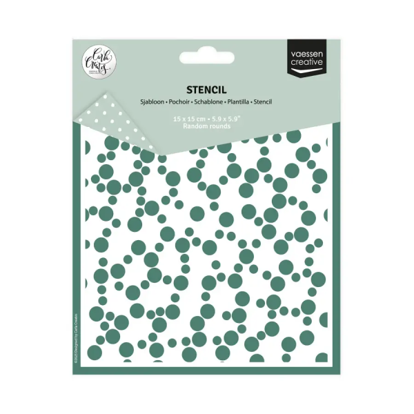 Stencil ronde sterren