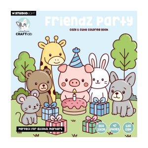 Kleurboek cozy friendz