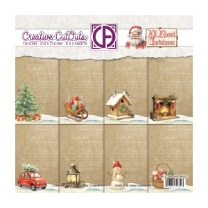 Collage papier all about christmas
