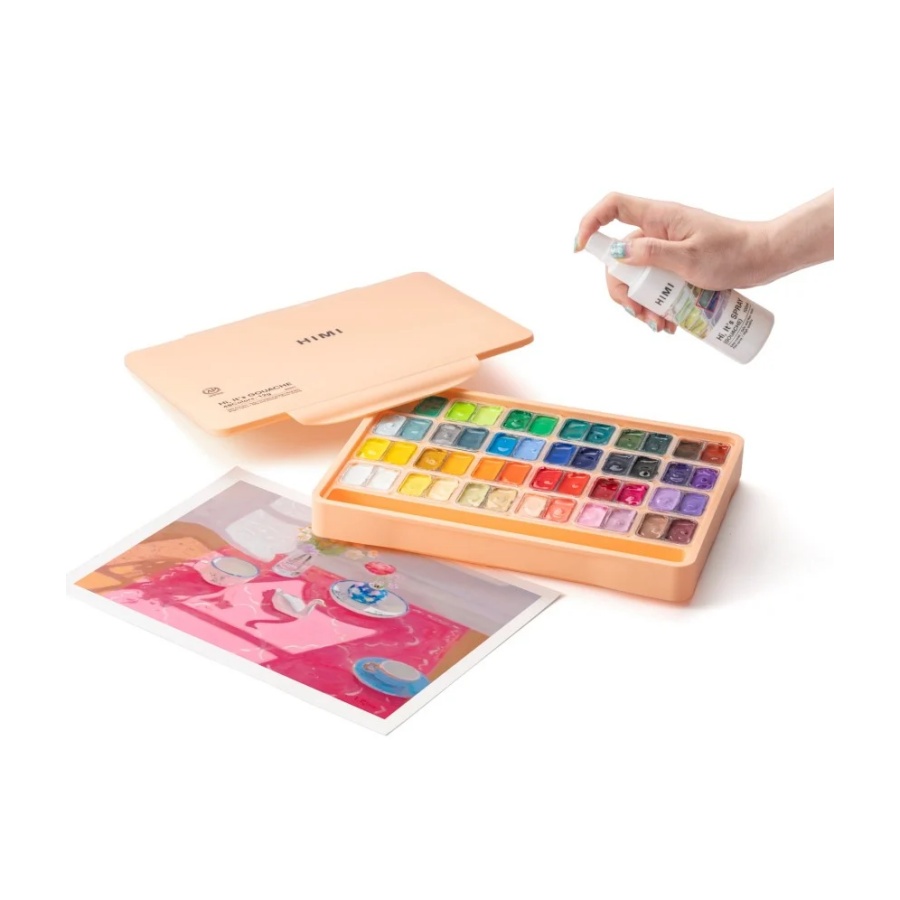 Gouache beschermingsspray - Afbeelding 4