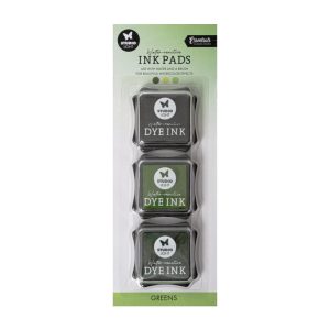 Inktkussens water-reactive greens