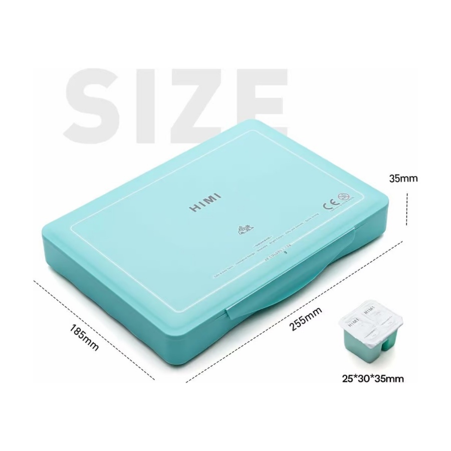 Gouache set 48 st. - Afbeelding 4