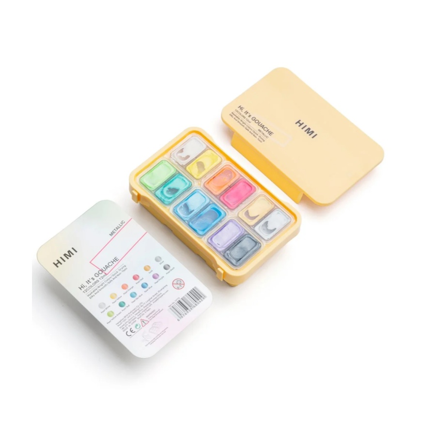 Gouache Metallic set 12 st.