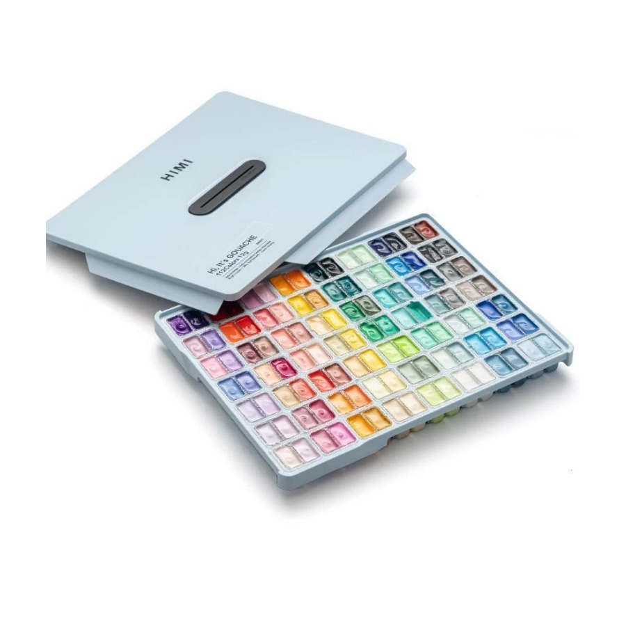 Gouache set 112 st. - Afbeelding 6