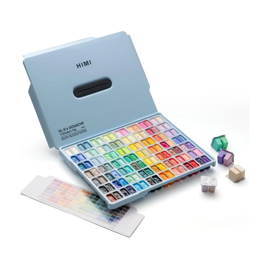 Gouache set 112 st. - Afbeelding 7