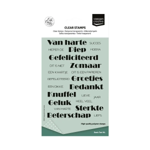Stempel nederlandse teksten