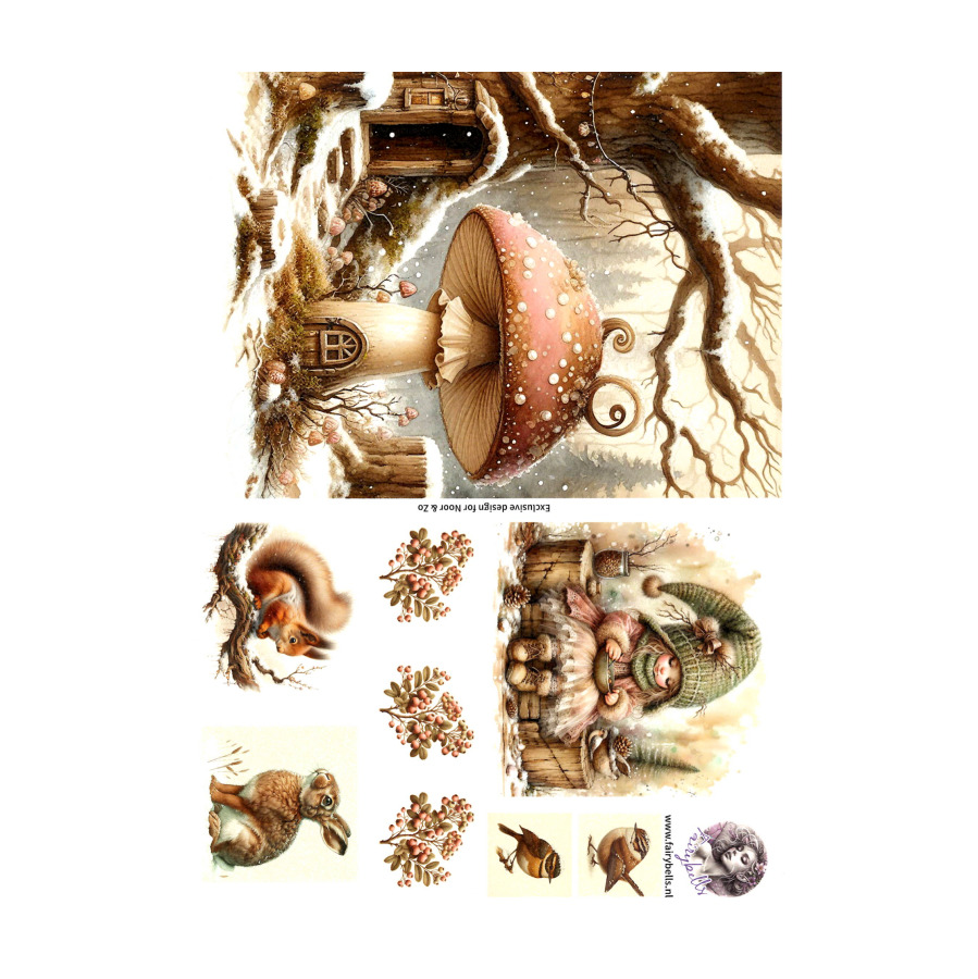 Collagevel fairybells