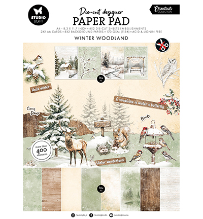 Paperpad Winter Woodland