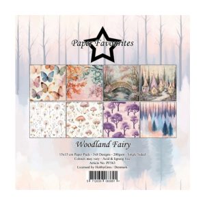 Designpapier woodland fairy