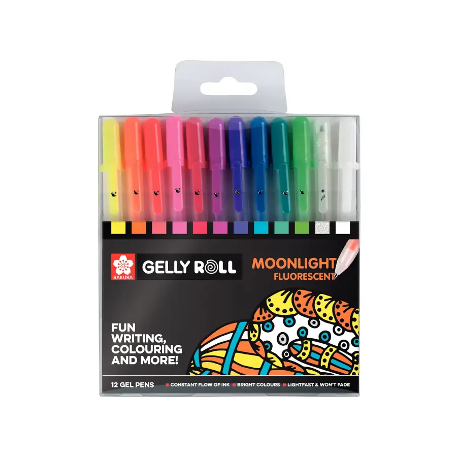 Gelpen moonlight fluorescent