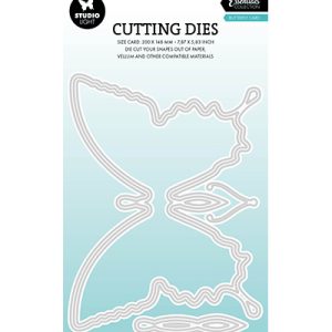 Stansmal kaartmodel vlinder