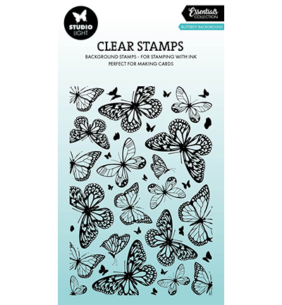 Stempel vlinder background