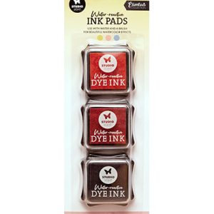 Water-reactive ink pads soft