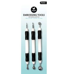 Embossing Tools 2 & 6mm – 3 & 8mm – 8 & 12mm
