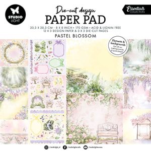 Designpapier & stansplaatjes Pastel Blossom