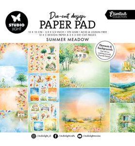 Designpapier & stansplaatjes Summer Meadow