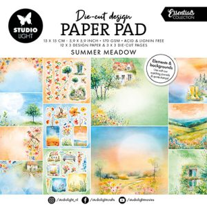 Designpapier & stansplaatjes Summer Meadow