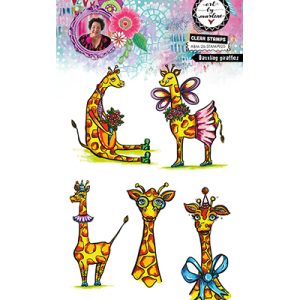 Stempel dazzling giraffes