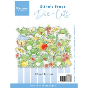 Stansplaatjes Eline's frogs