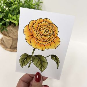 Leerzame les rozen kleuren met copic alcohol markers incl. incl. oefenblad