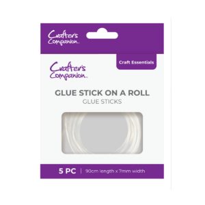 Glue stick on a roll