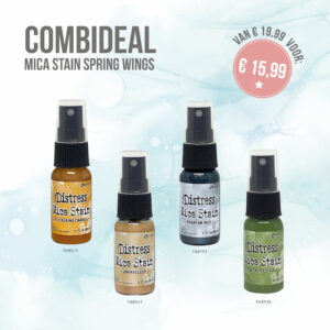 Combideal mica stain spring wings