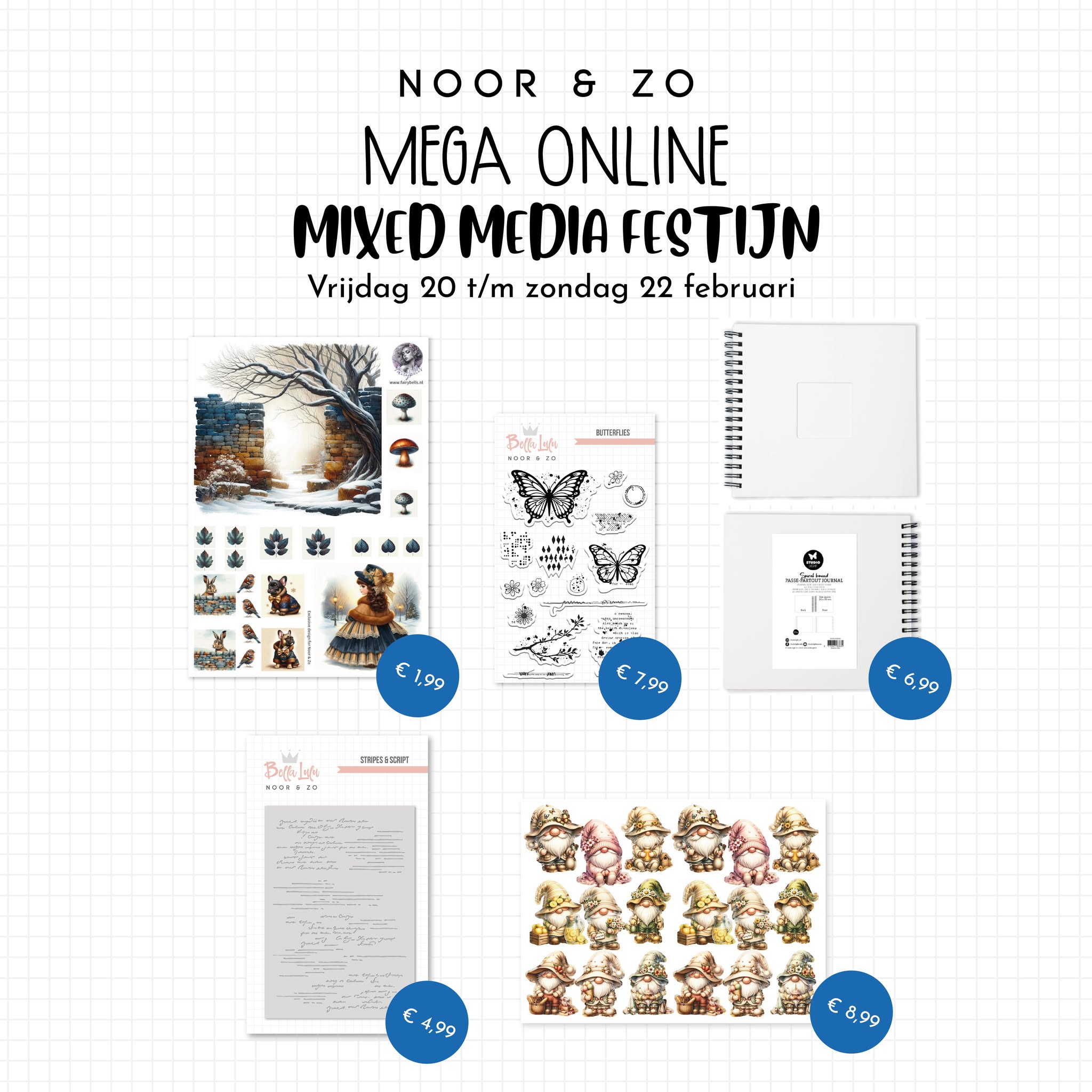 Mega online mixed media festijn - Afbeelding 2