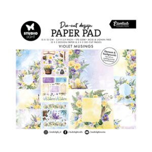 Designpapier & stansplaatjes Violet Musings