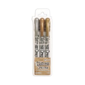 Distress crayons metallics