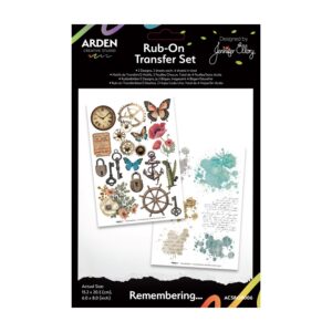 Rub-on set remembering