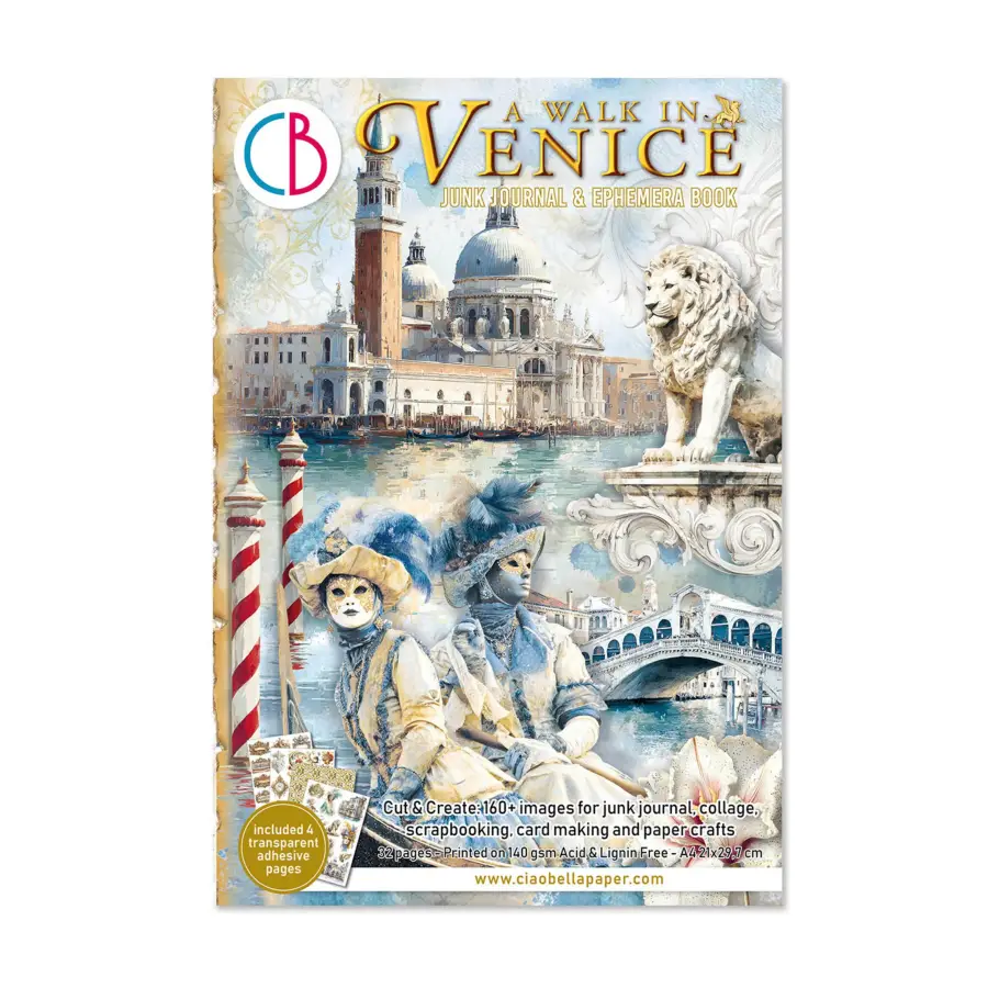 Family junk journal A Walk in Venice