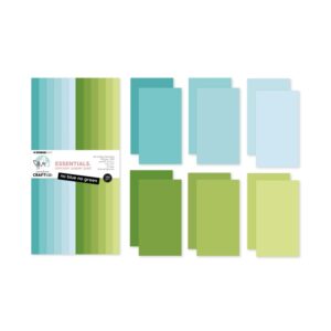 Cardstock uni All no blue no green