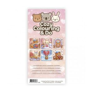 Cozy Colouring Cards Set Cozy Day Love