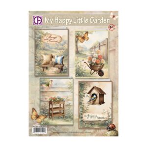 Kaartenpakket My Happy Little Garden