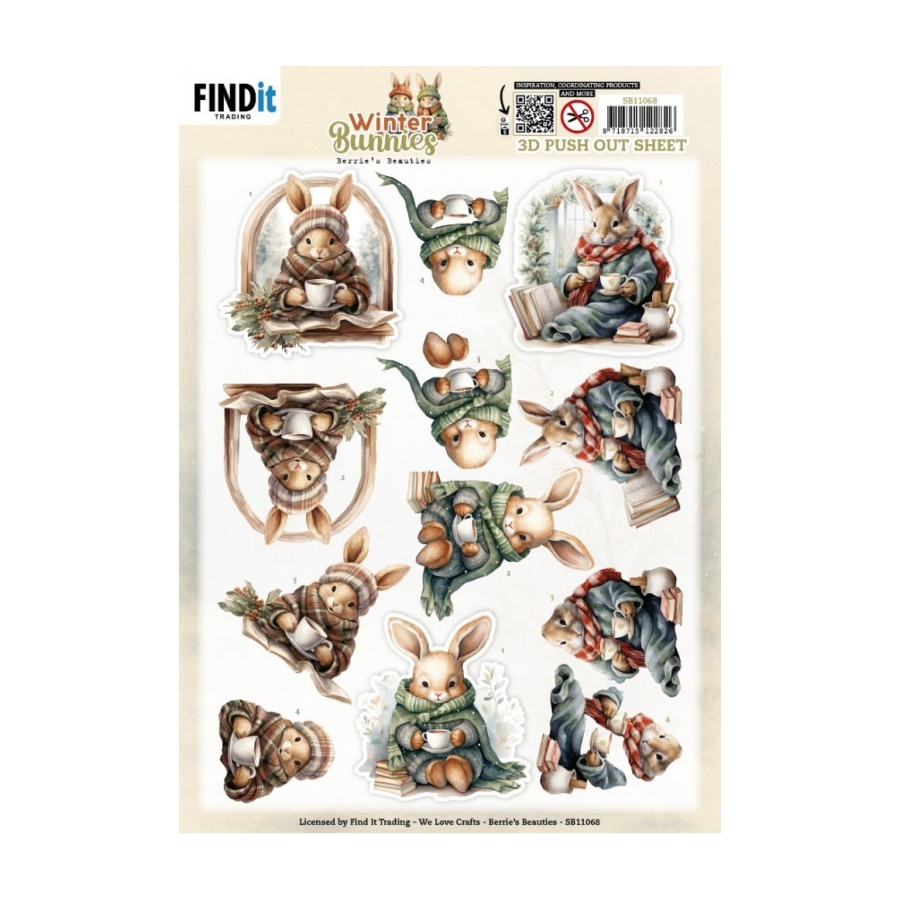 Stansvel cosy bunnies