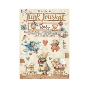 Baby junk journal ephemera boek