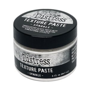 Distress texture paste sparkle