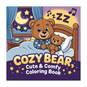 Kleurboek Cozy Bear 2