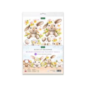 Decoupage die-cuts Bunny Kisses & Fluffy Tails