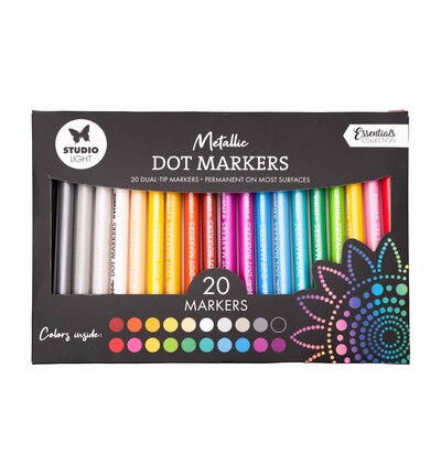 Dot markers metallic