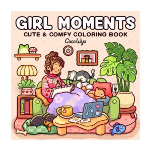 Kleurboek Girl Moments