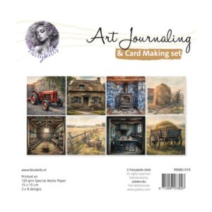 achtergrondpapier fairybells boerderij