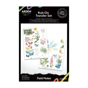 Rub-on set Field Notes