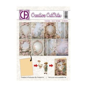 A6 collagepapierr Victorian Dreams